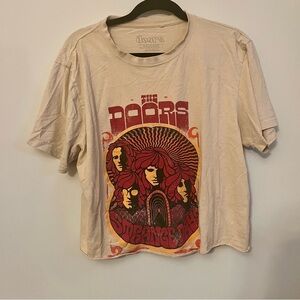 The Doors Graphic Cropped T-Shirt